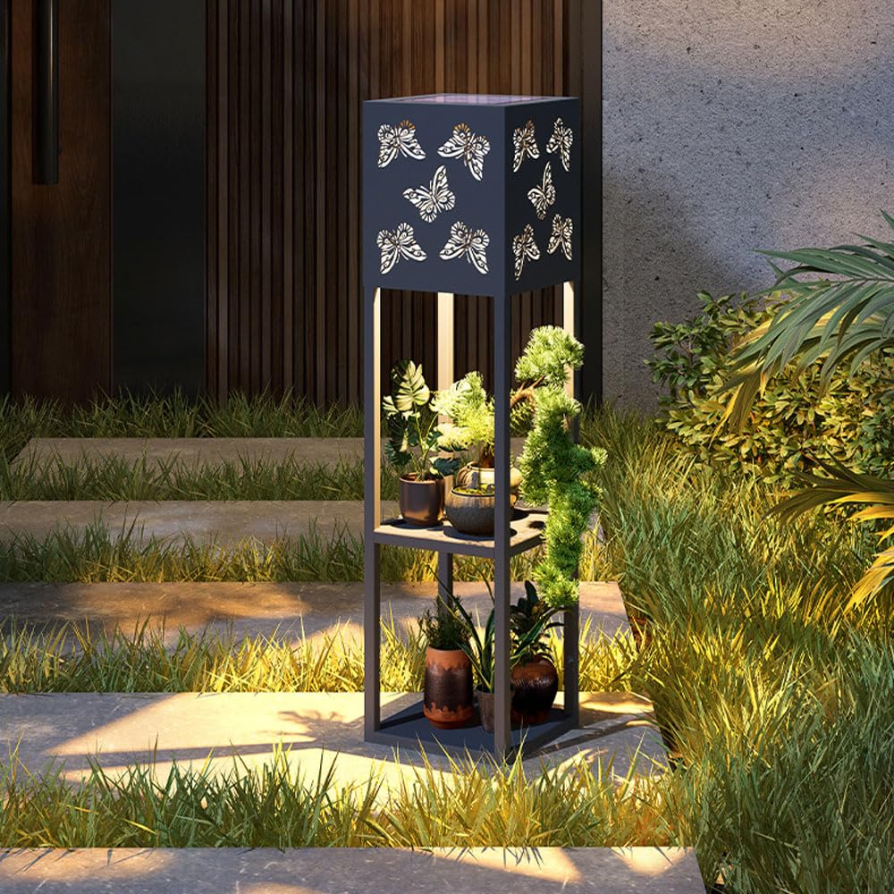 Solar Pathway Lights Outdoor Outdoor Solar Lights for Outside Stainless Steel Solar Landscape Path Lights Outdoor Waterproof Solar