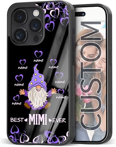 Customized Name Phone Cases for iPhone, Samsung, Moto, Pixel, LG - Mother's Day 
