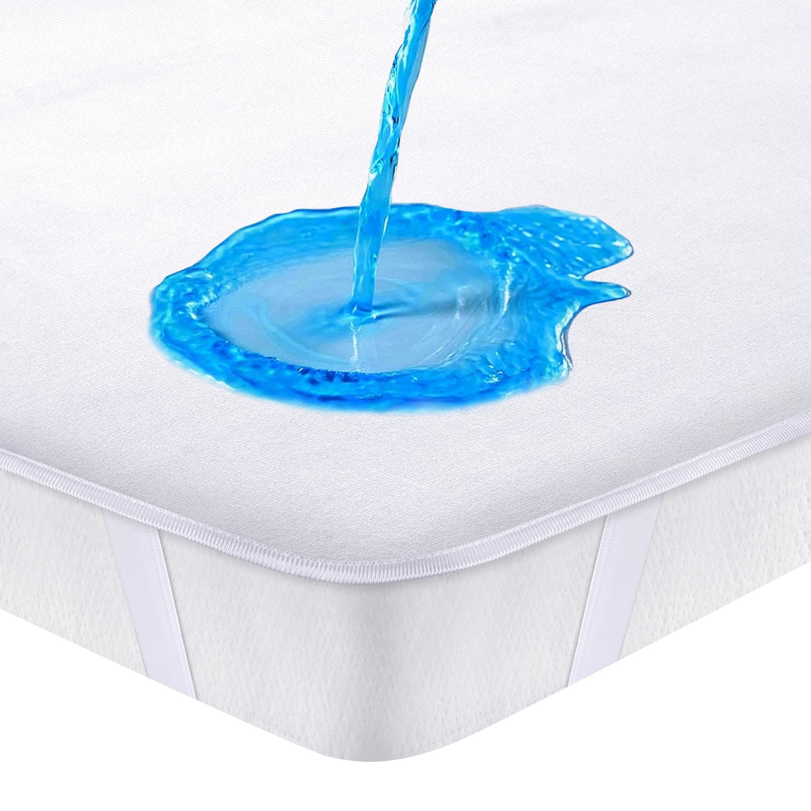 Matratzenschoner 60x120cm Wasserdicht, Weiß inkontinenzunterlage waschbar, bettunterlage wasserdicht für Kinder - wasserdSichte Matratzenauflage