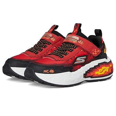 SKECHERS KIDS Mega Craft 4K 402160L (Little Kid/Big Kid) Boys Shoes Red/Black