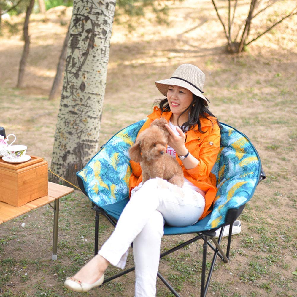 Chaise pliante de sécurité MU résistante à l'usure avec double couche en coton