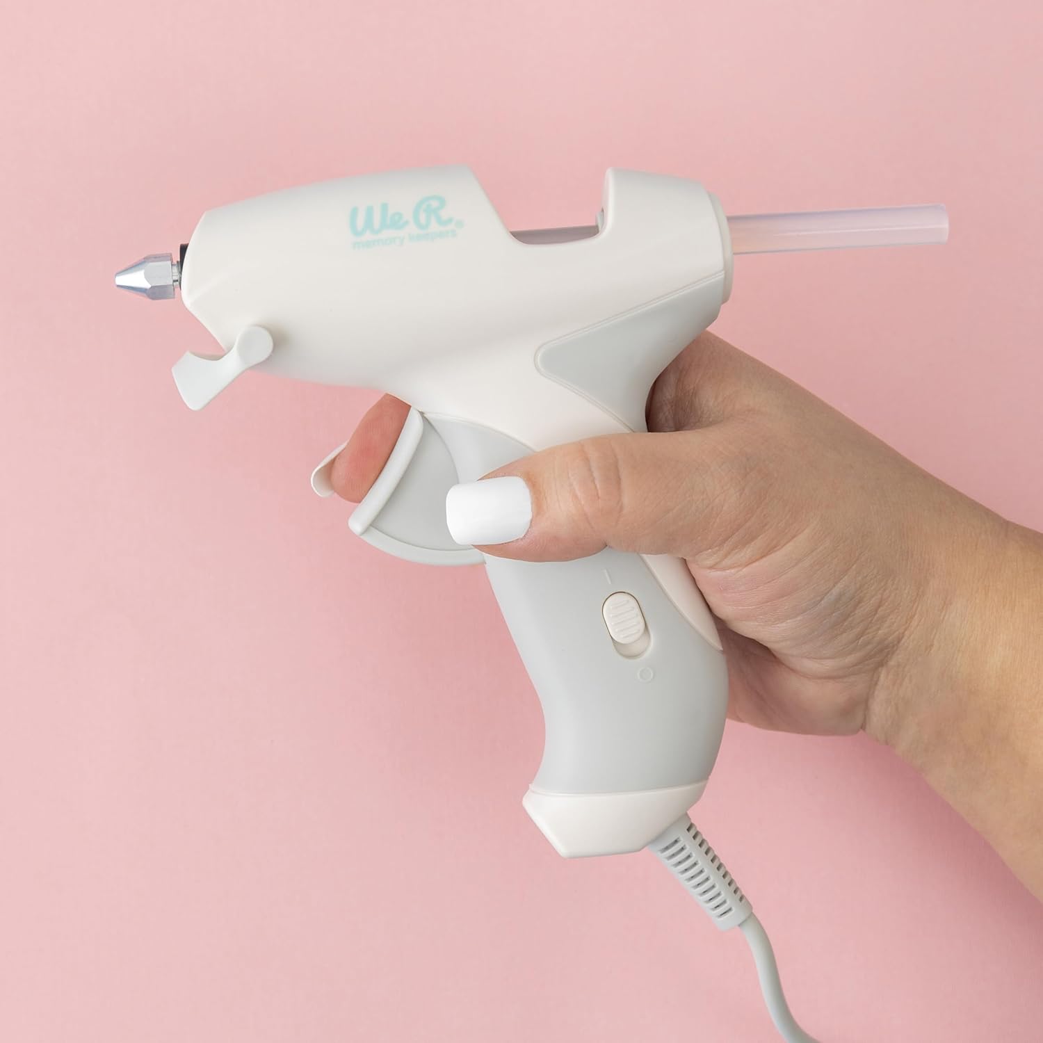 We R USB Mini Glue Gun-White