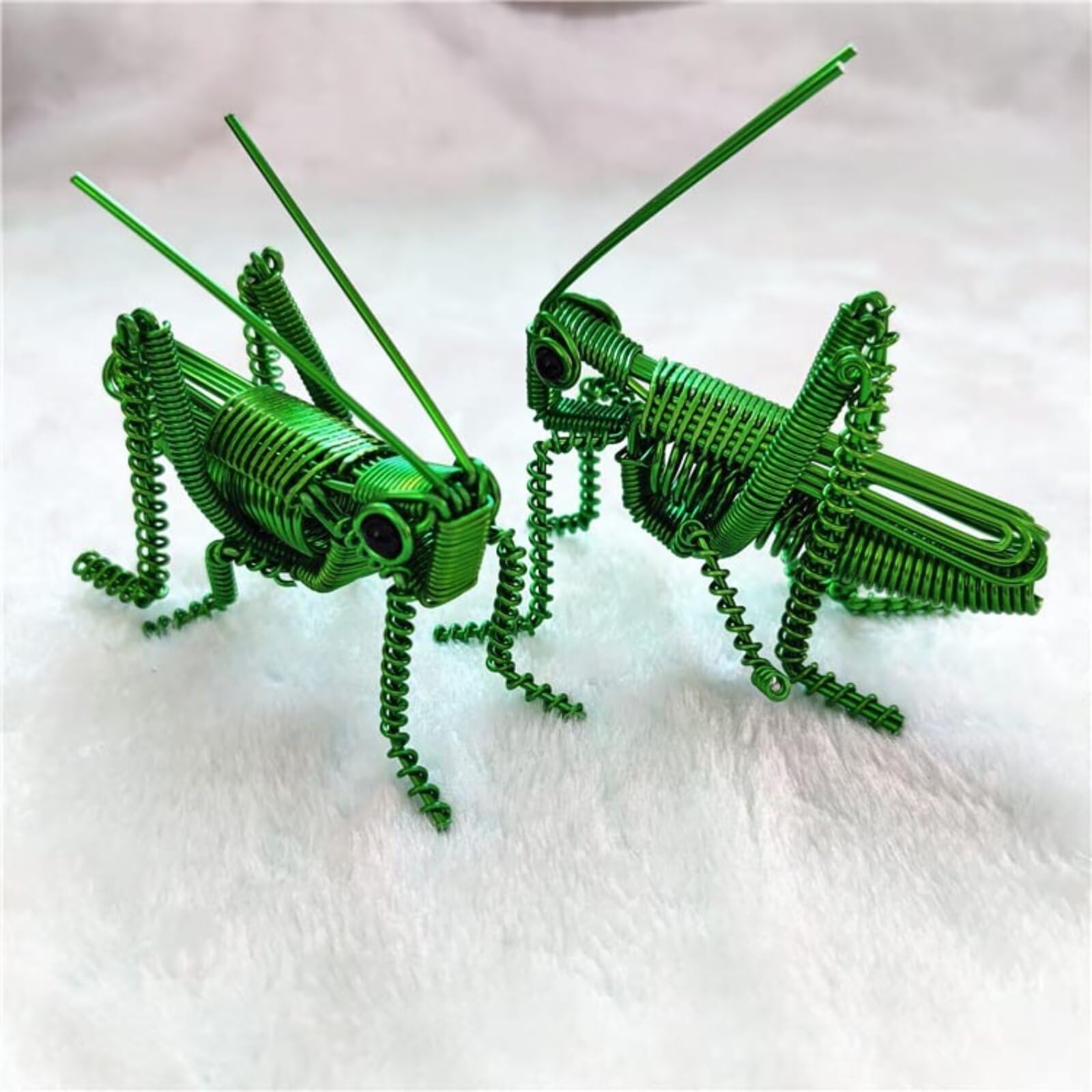 Amazon.com: Yienning 2Pack Aluminum Wire Grasshopper Model,Wire