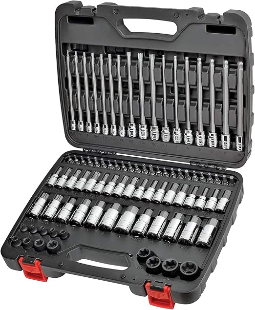 CARBYNE Master Hex & Torx Bit Socket Set & External Torx