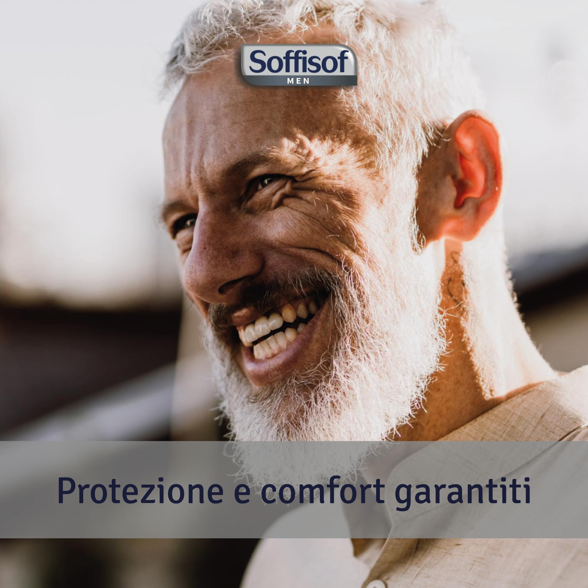 Soffisof Men Nivel 02-20x Compresas Incontinencia Hombre - 2 Paquetes de 10 Protectores Masculinos Incontinencia - Absorción hasta 3 Gotas