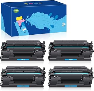 SINOPRINT Compatible Toner Cartridge Replacement for Canon 121 CRG-121 D1650 Toner, 4-Pack 3252C001 Work with Canon imageCLASS D1650 D1620 Printer