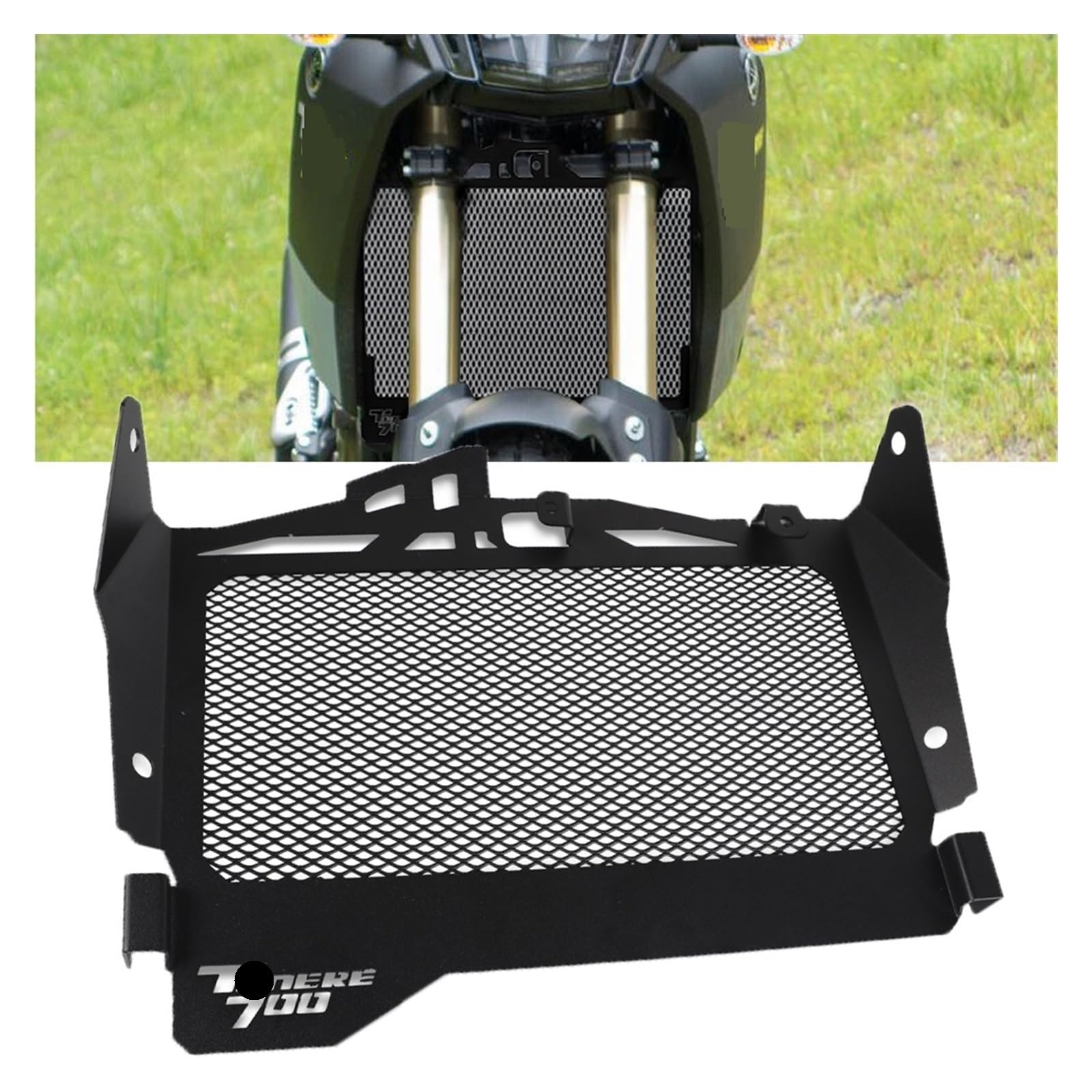 Per Yam&aha T7 Tenere 700 TENERE700 Rally 2019 2020 2021 Moto Griglia Del Radiatore Copertura Della Protezione Liquido di Raffreddamento di Protezione Copertura Griglia