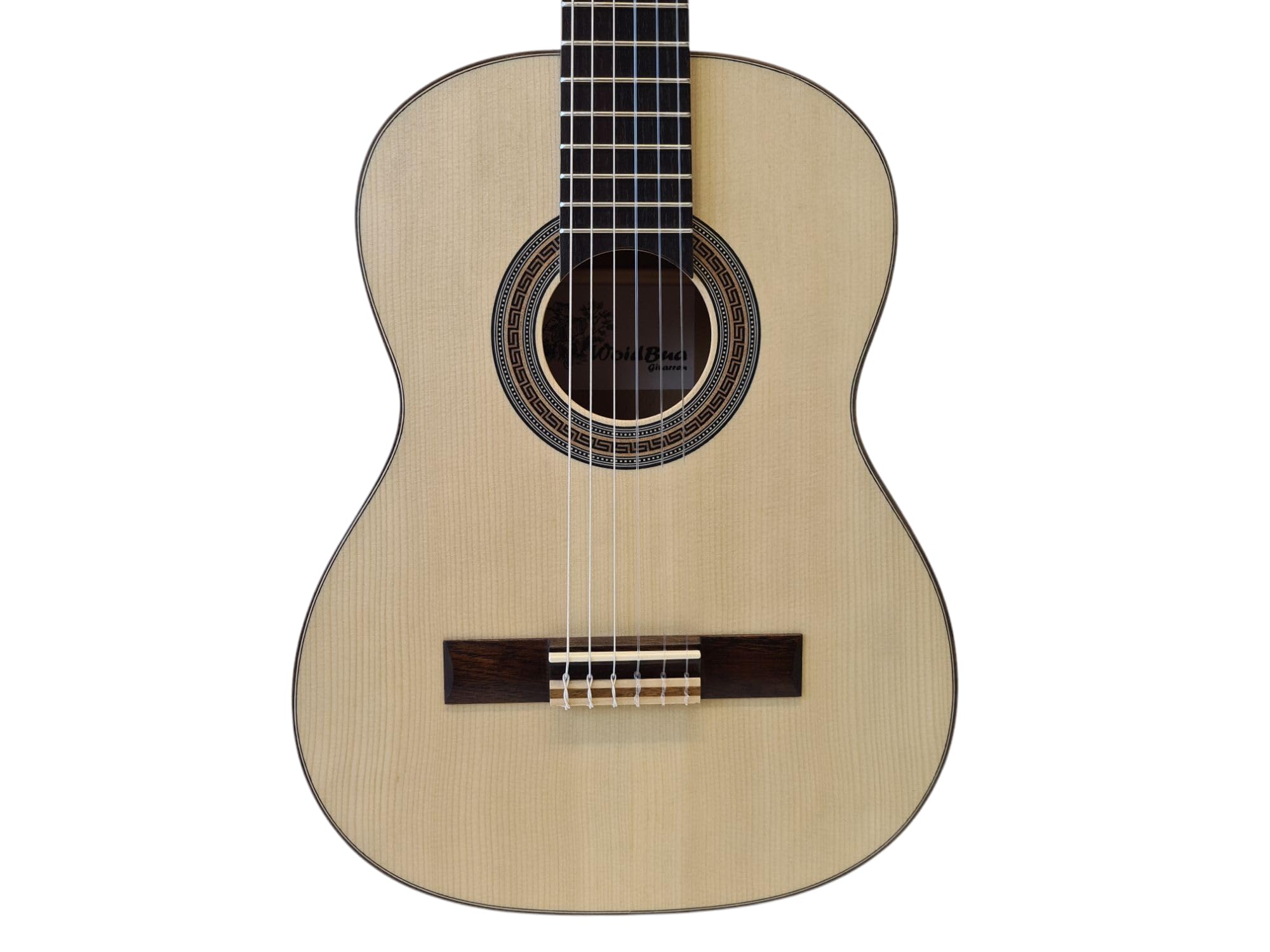 Konzertgitarre 1/2 vollmassiv WoidBua Pro Natura SS300 – massive Fichtendecke & Walnussboden Kindergitarre inkl. Gigbag hochwertige Schülergitarre für Einsteiger mit warmem Klang & Top-Verarbeitung