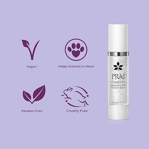 Miniatura 3 de PRAI Beauty - Suero potenciador de ácido hialurónico impecable, antienvejecimiento y antiarrugas, 1.7 onzas