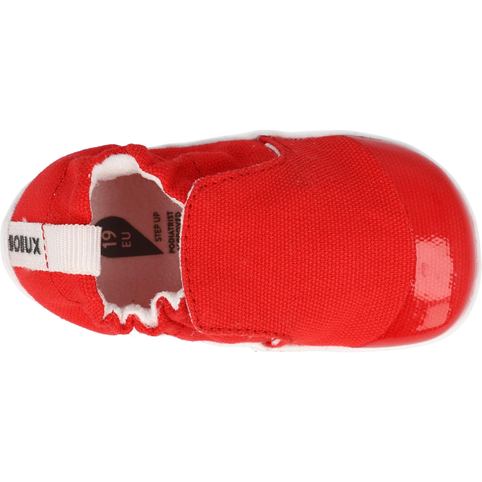 Bobux Xplorer Scamp Rosso Cotone Tessuto 21 EU