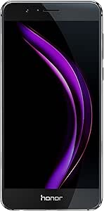 Honor 8 Smartphone 4G LTE, Display 5.2" IPS LCD, Octa-Core HiSilicon Kirin 950, 32 GB, 4 GB RAM, Doppia Fotocamera 12 MP, Nero