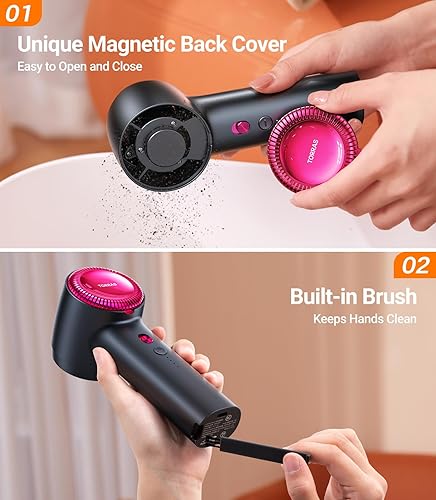 Miniatura 9 de TORRAS Afeitadora de tela recargable, removedor de pelusa eléctrico de 3 velocidades, elimina pelusas, para cachemira, lana, ropa, suéter, abrigo,