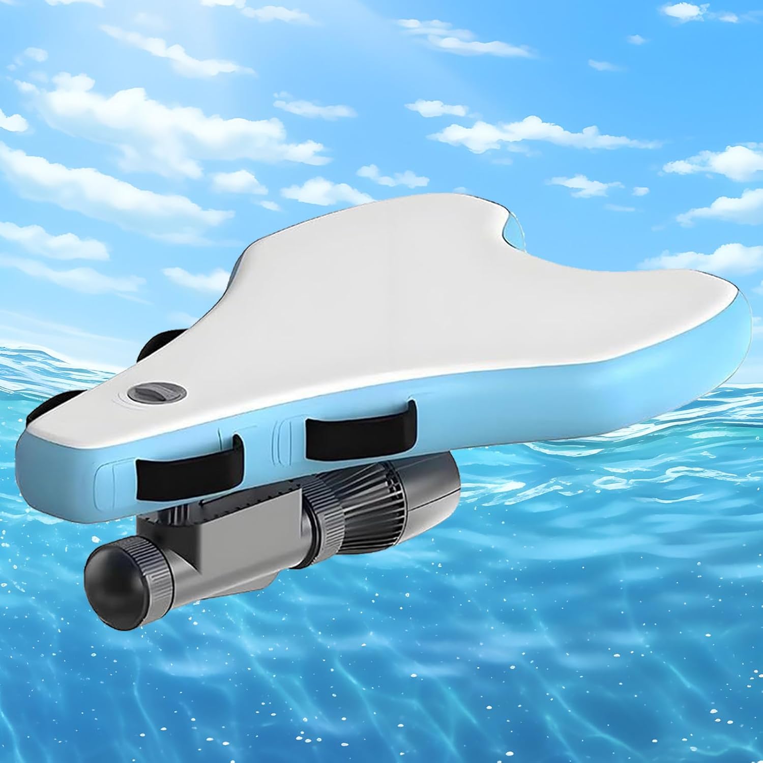 2 in 1 Electric Surfboard, Underwater Scooter+Premium Paddleboard, Underwater Propeller with 10000mah/16000mah Battery,Control Handle,9 Adjustable Gears, for Beginners & Pros