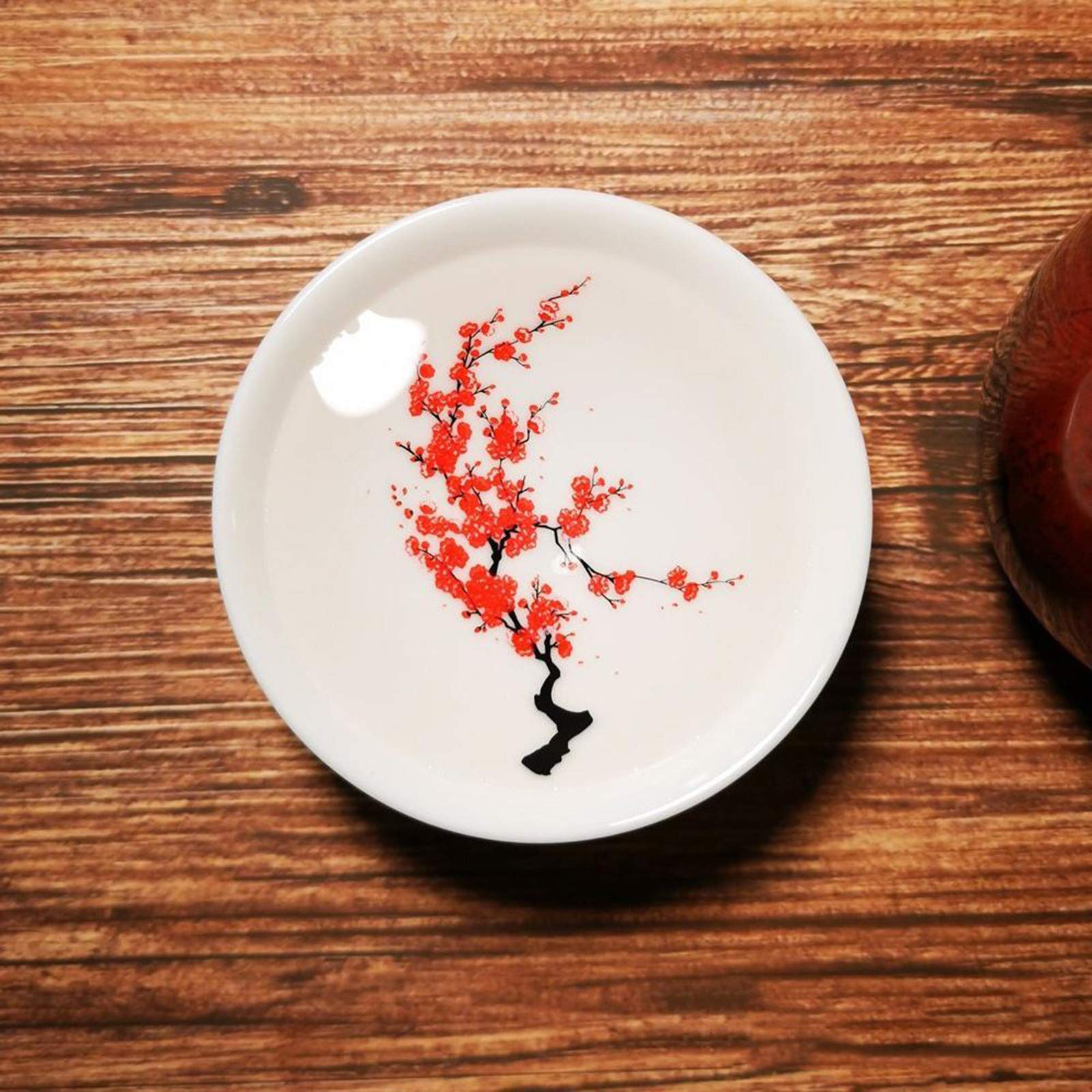 Amazon.co.jp: Grandwen【特別な和酒器】 盃 日本酒 大きい 桜 赤