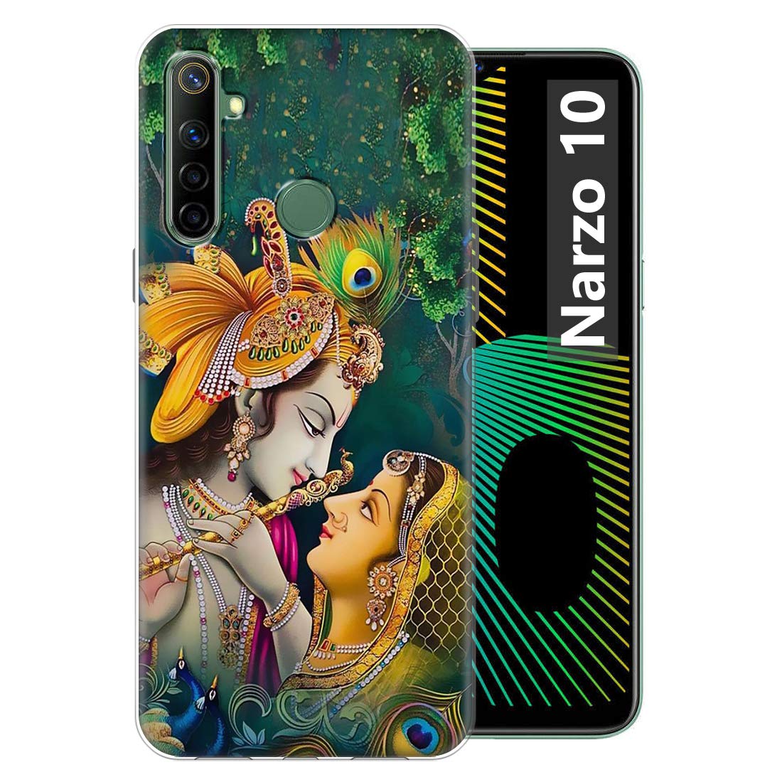 Fashionury Back Cover for Realme Narzo 10 Silicone (Multi-Coloured) (B089NQXMRT) Amazon Price History, Amazon Price Tracker