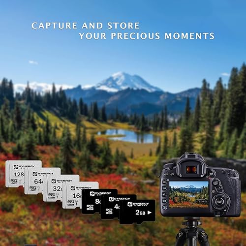 Miniatura 2 de Synergy - Tarjeta de memoria para cámara digital (compatible con cámara digital Canon Ivy CLIQ, tarjeta de memoria micro SD de 128 GB)
