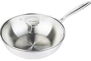 Dr. HOW'S ESSENTIAL Tri-Ply Stainless Steel Wok