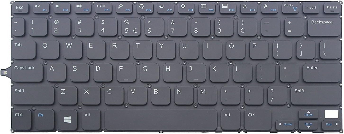 Original New for Dell Inspiron 11 3000 2-in-1 Series 3152 3157 US Keyboard Non-Backlit