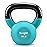 Yes4All Kettlebell, 10 LB Neoprene Coated Cast Iron Kettlebells, Wide Grip Handle & Flat Bottom for Swings, Squats, Deadlifts, Push Ups & Full Body Training at Home Gym