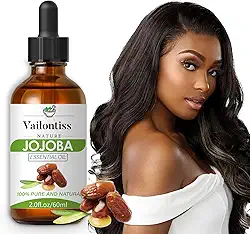 Óleo de jojoba orgânico – Óleo corporal natural e óleo de massagem, spray corporal para todas as pele, cabelos e unhas, prensado a frio e sem hexano (óleo de jojoba, 50 ml)