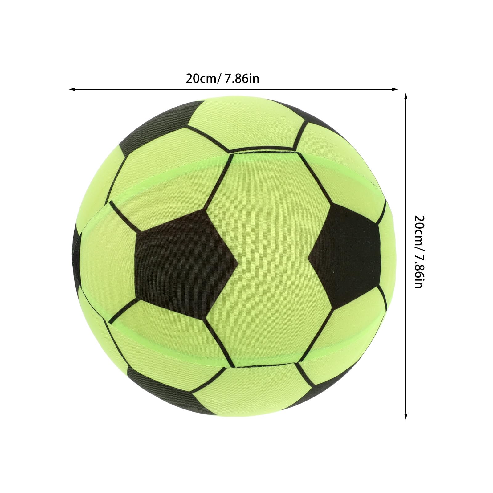 Balón de Fútbol Infantil Silencioso Tamaño 5 de Esponja y Tela