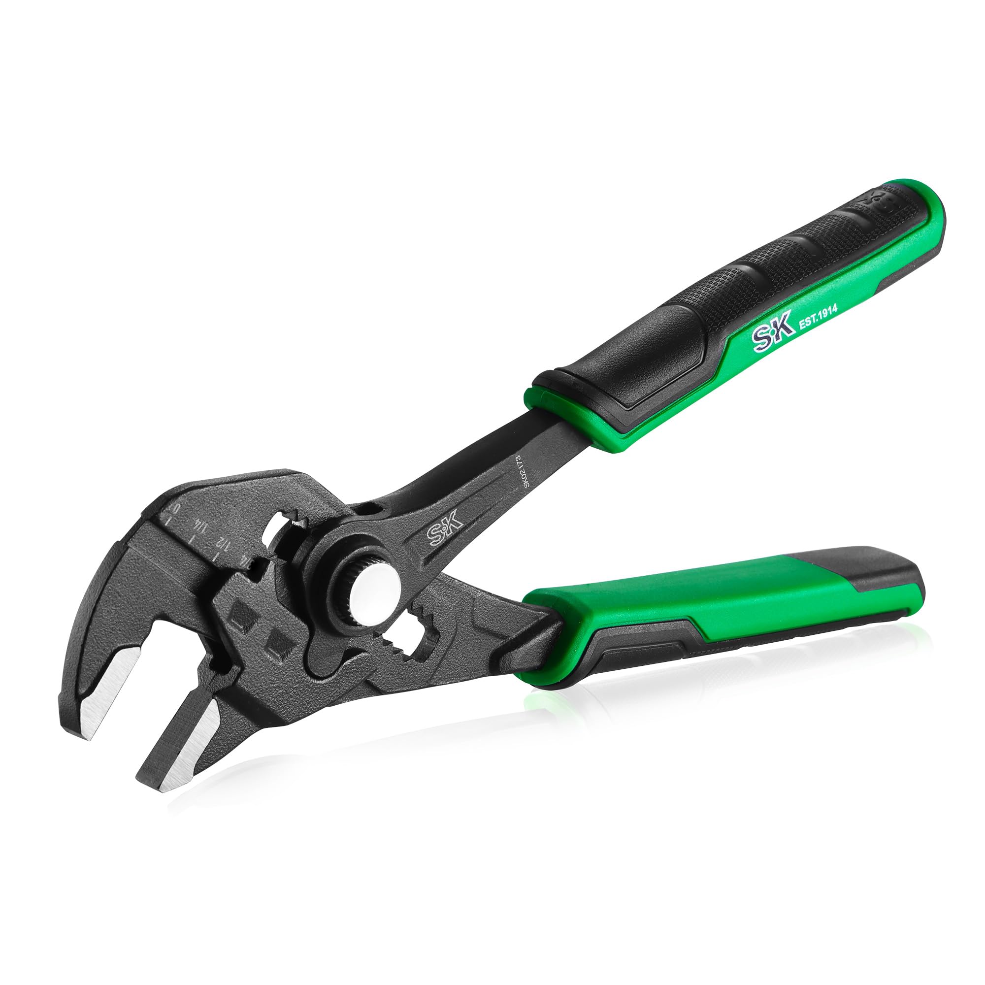 SK 7.5-Inch Pliers Wrench, Premium CR-V Construction, Smooth