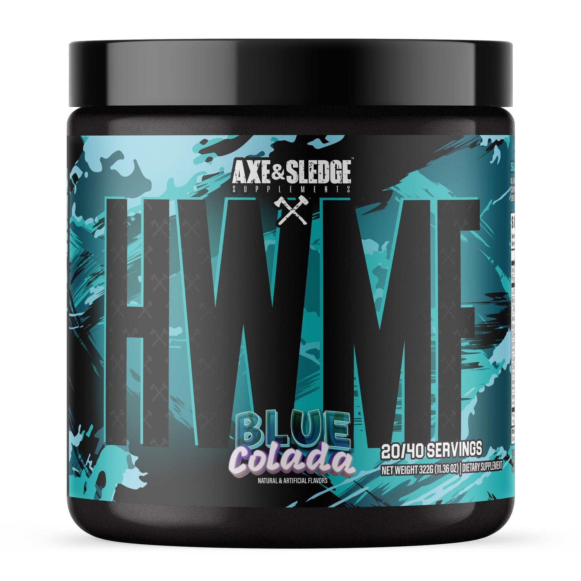 Amazon.com: Axe & Sledge HWMF High Stim Pre-Workout Powder | 400mg