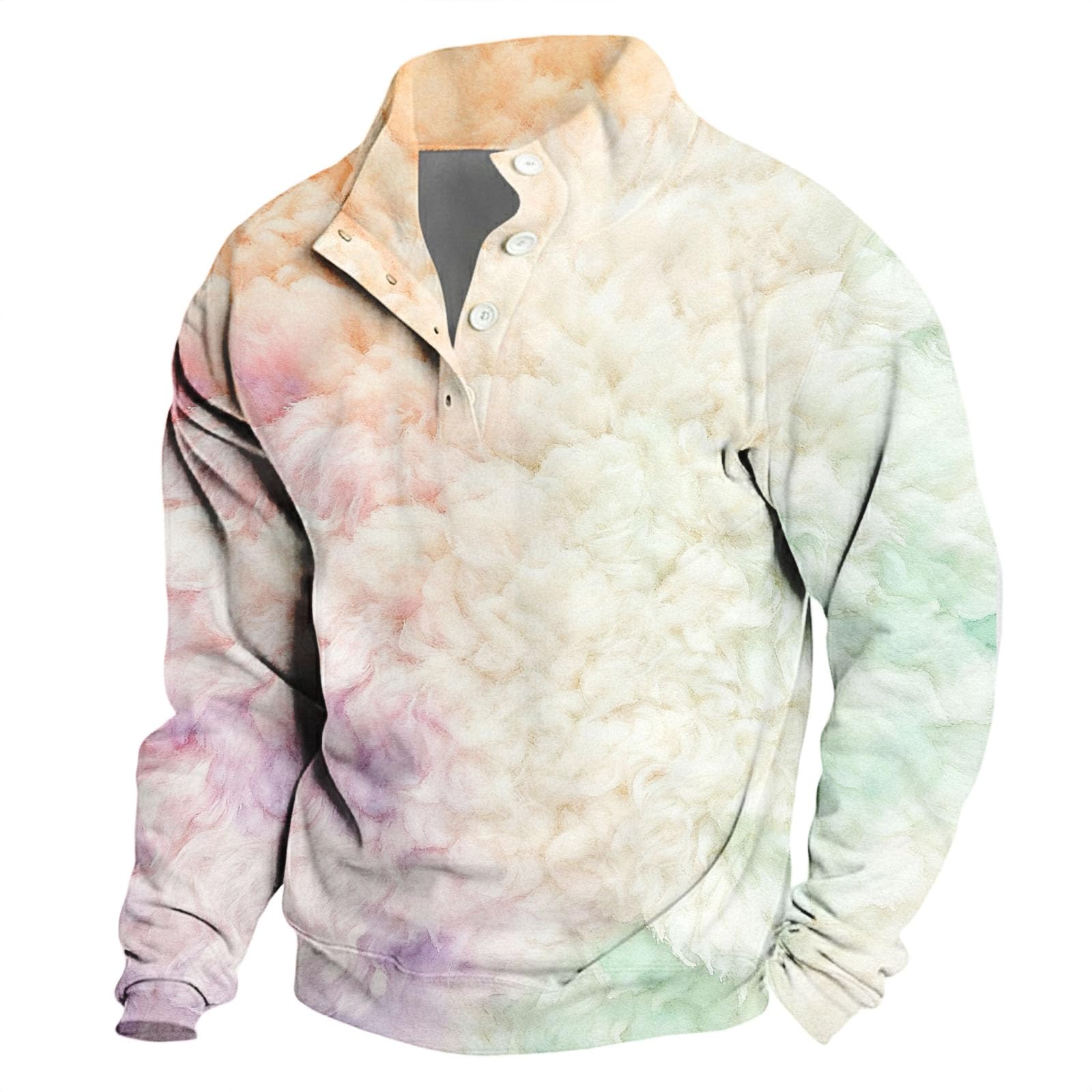 Ropa Anti UV Hombre Sudadera De Manga Larga con Cremallera Y Estampado 3D para Hombre, Estilo Casual Holgado. Top Deporte Sudaderas Hombres Ciclismo Cortavientos Running Marca Disfraz
