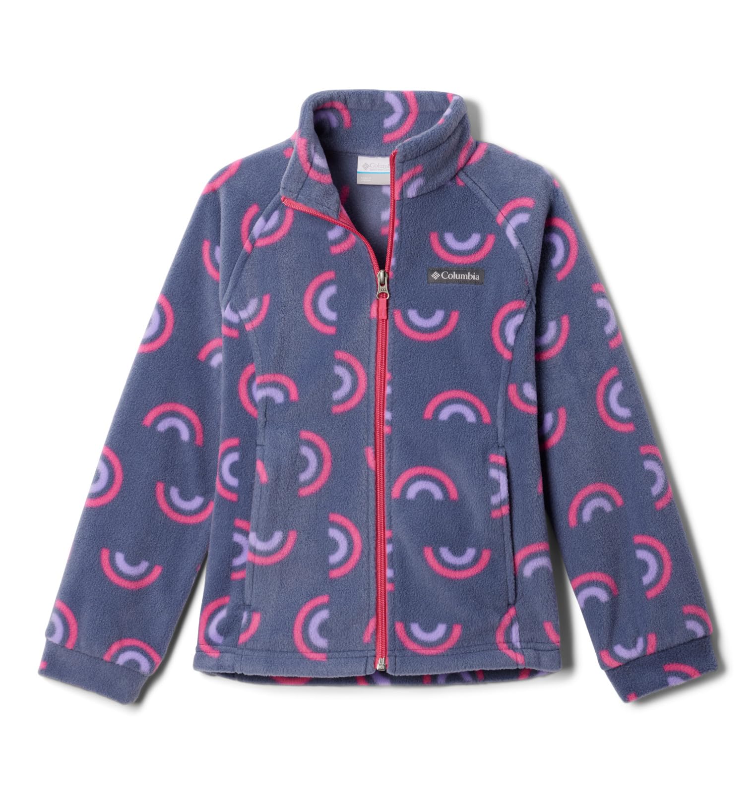 Columbia Youth Girls Benton Springs II Printed Fleece Jacket