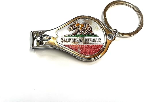 Miniatura 5 de Sureg California - Juego de 6 llaveros para abrebotellas, paquete de 6 llaveros de recuerdo de California