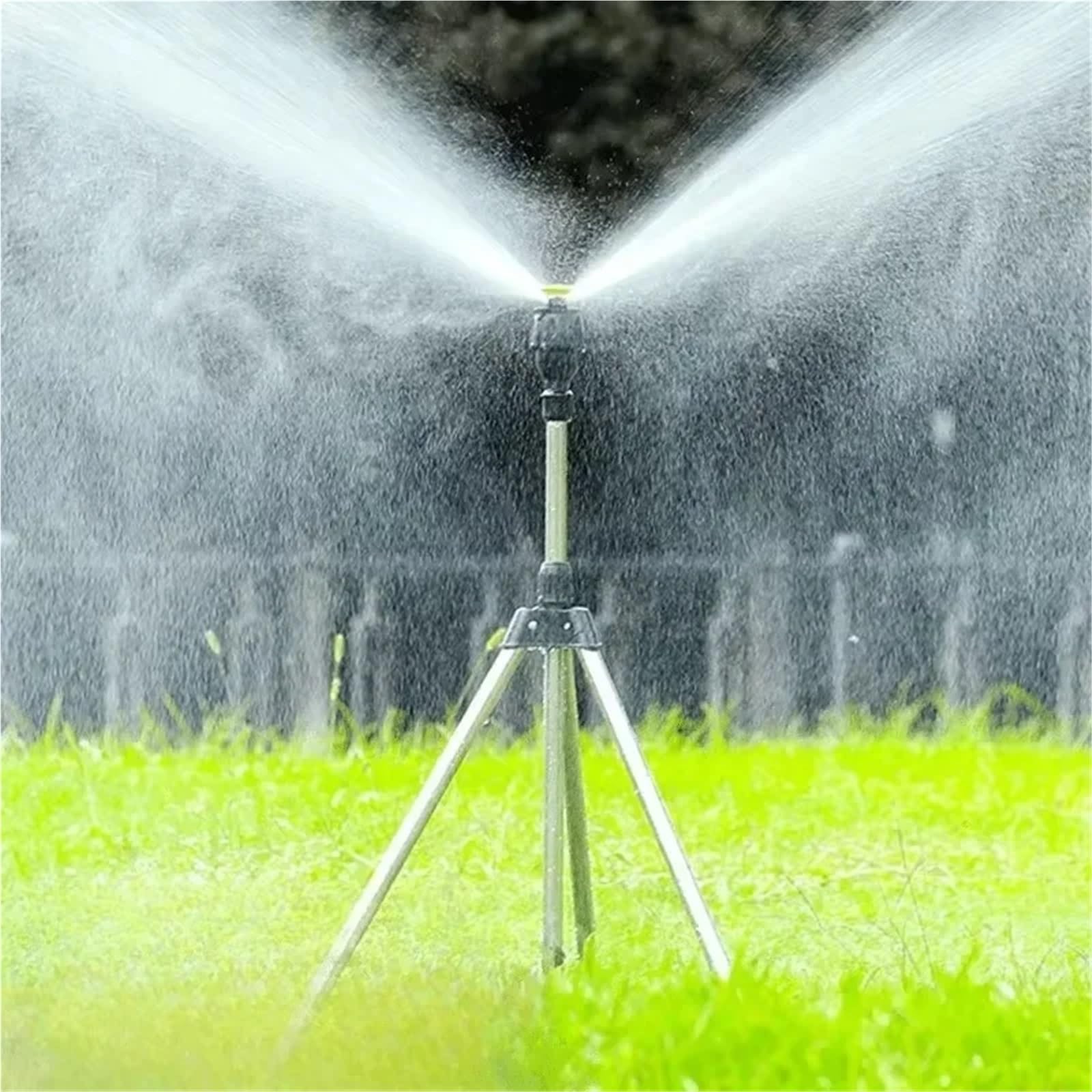 Asperseur Arrosage Trépied d'irrigation Rotatif à 360 degrés