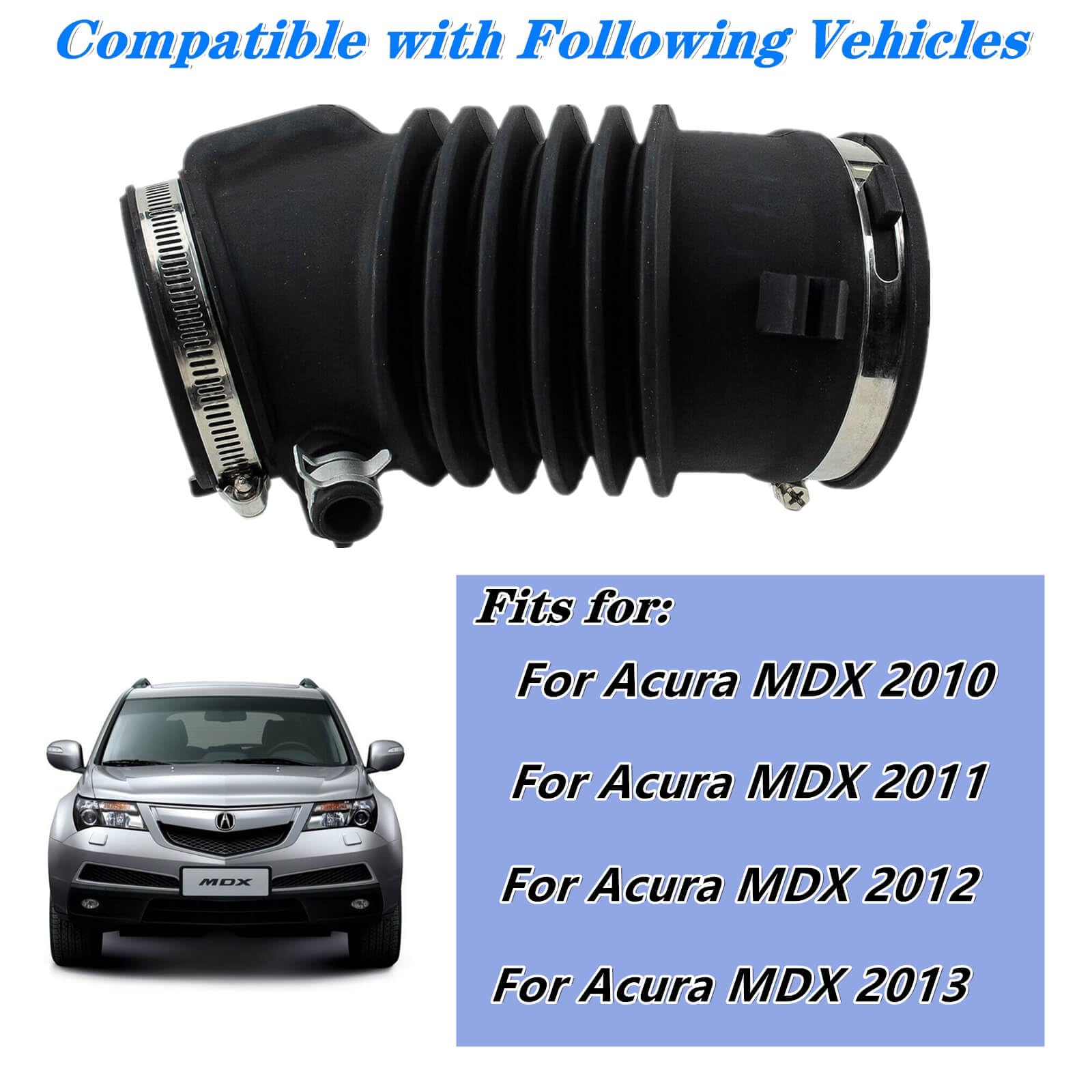 Amazon.co.jp: 17228-RYE-A10 エアインテークホース 交換用 Acura MDX