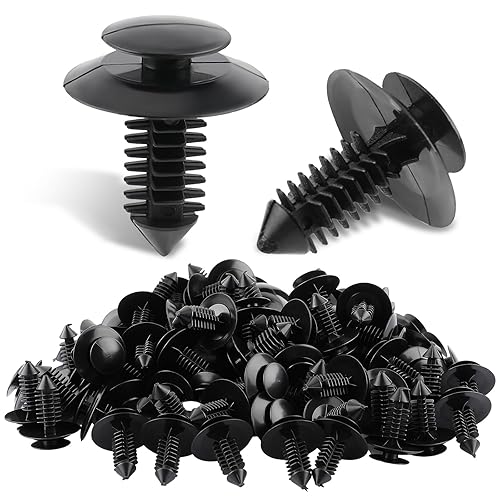 100 piezas N801925-S clips de retención de panel de moldura de puerta para Ford F150 F250 F350 para Lincoln para Mustang para Explorer Ranger