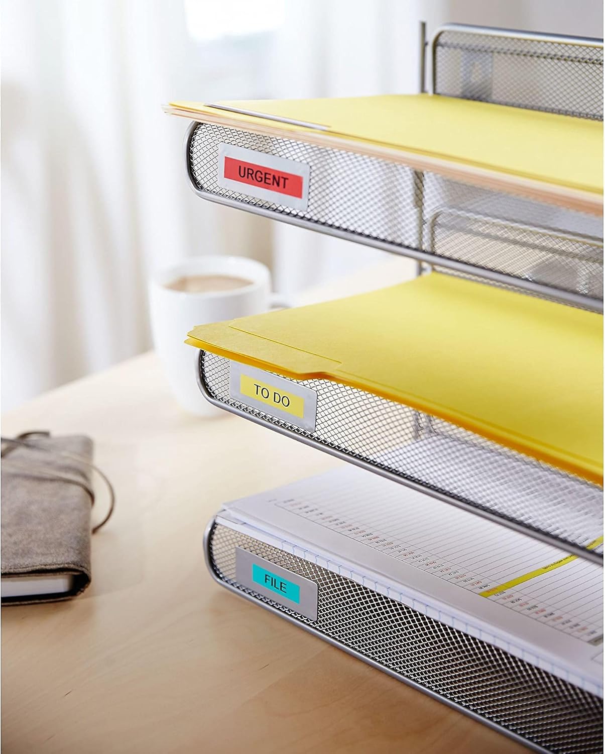 DYMO 45018 D1 High-Performance Polyester Removable Label Tape, 1/2-Inch x 23 ft, Yellow - Image 4