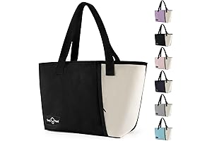 Spacious Black Lunch Bag with Convenient Features for Effortless Lunchtime
