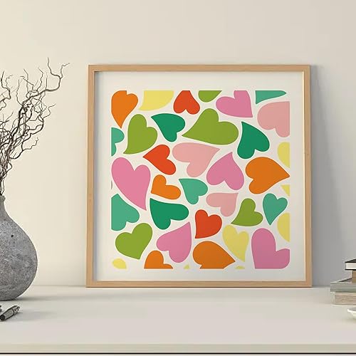 Miniatura 6 de GORGECRAFT Plantillas de medios mixtos de 12 estilos, espirales de hojas geométricas de leopardo, textura de pared de rosas cubistas, plantillas de