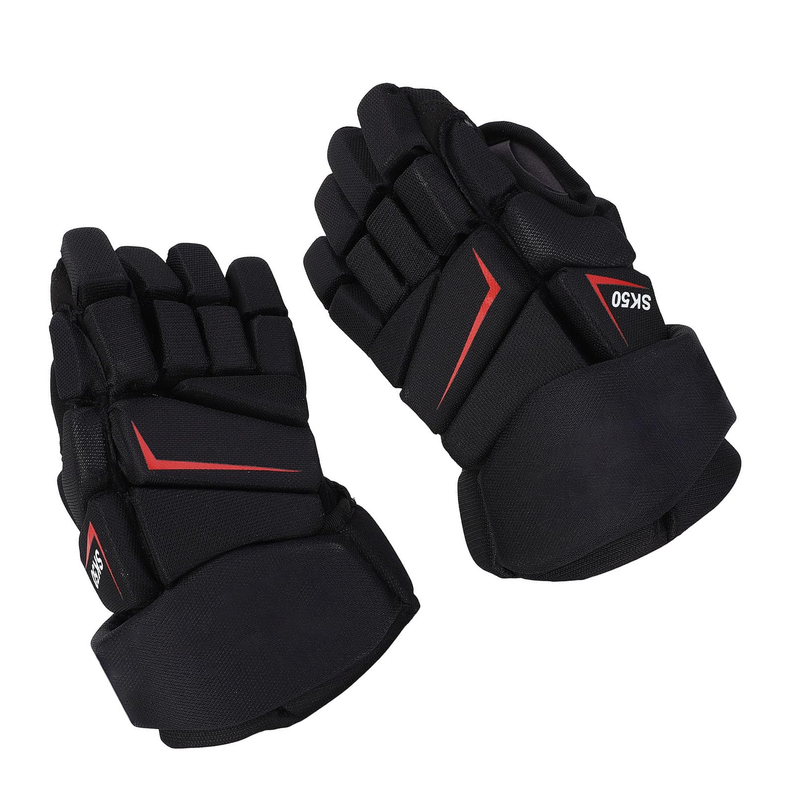 Ymiko Hockey Gloves, Ice Hockey Gloves Ice Finger Protective Skating Players (27.94cm / 11inch)