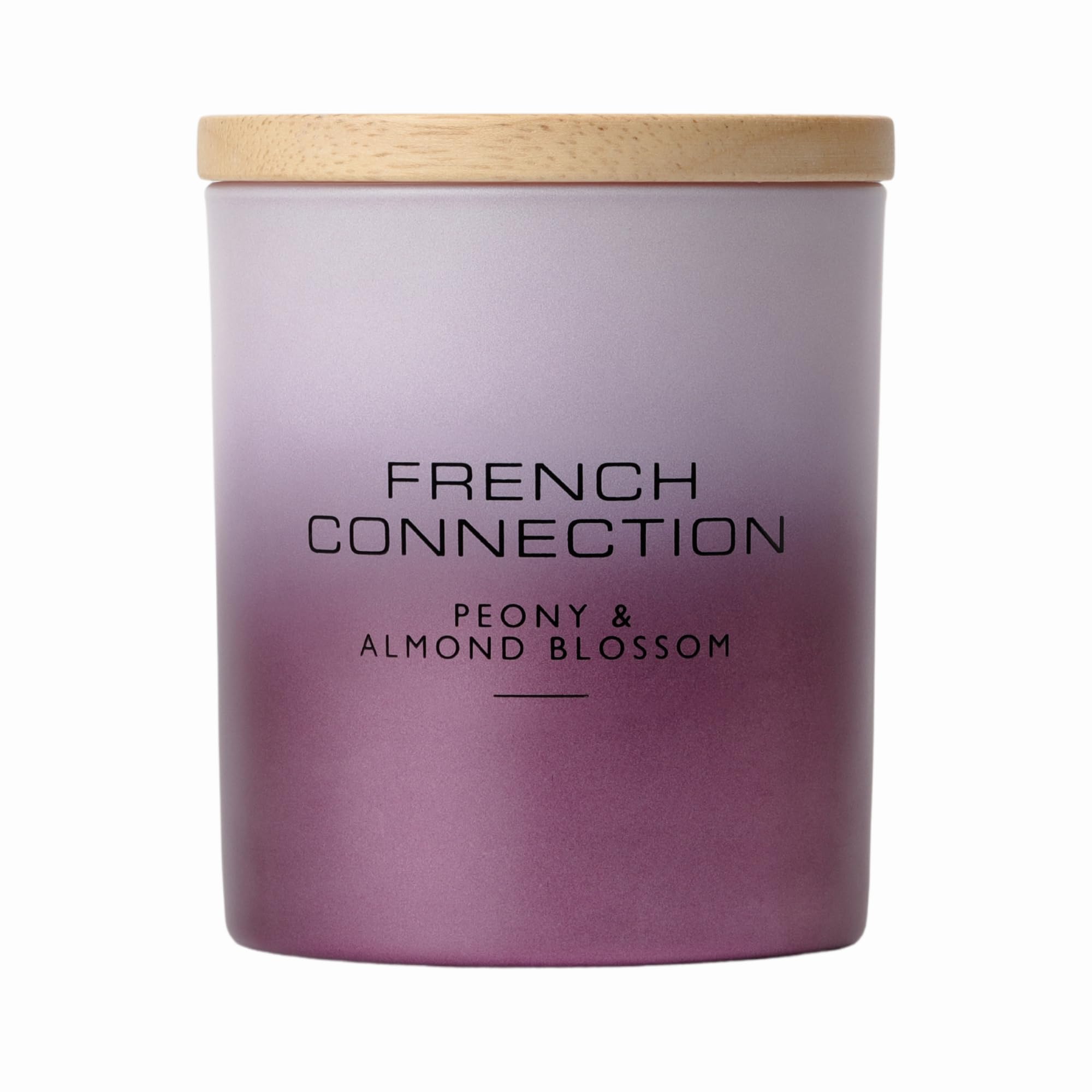 French Connection Ombre Collection Scented Jar Candle | Premium Shea Butter Wax | Candles Gifts for Women | Aromatherapy Long Burning Candles, Medium 213g