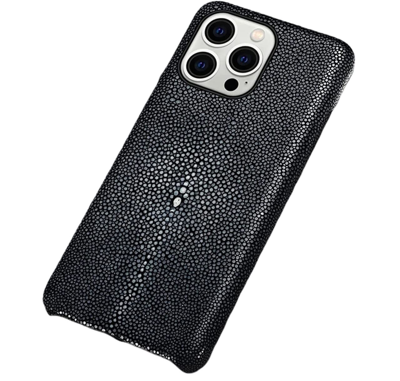 Coque pour iPhone 13 Pro rigide fine grise et résistante