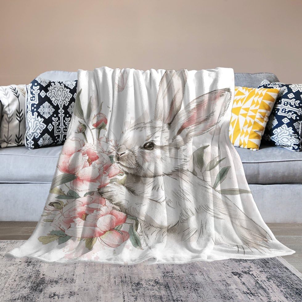 Couverture flanelle pelucheuse ultra douce et thermorégulatrice