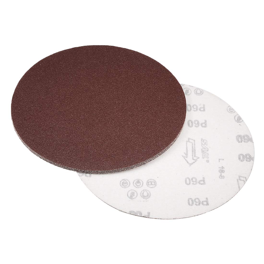 Sourcing Map Lot De 45 Disques Abrasifs Auto-agrippants En Oxyde