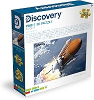 Vista 5 de Prime 3D Discovery Space Rompecabezas 3D de 150 piezas para niños Tamaño acabado de 18 x 12 pulgadas Desafiante y divertido para niños