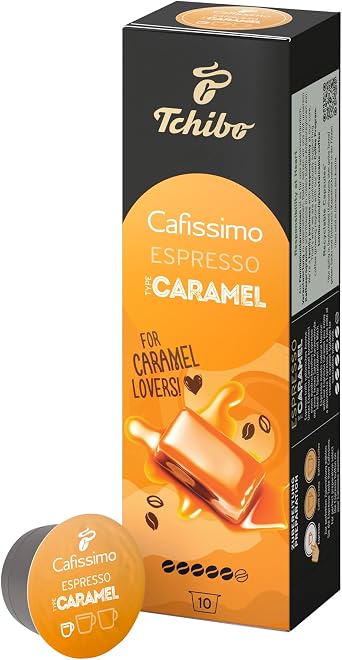 Tchibo Cafissimo Espresso Caramel 10 Capsule Coffee