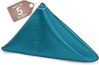 Vista 484 de Ultimate Textile -1 docena - Reversible Shantung Satin - Majestic - Servilletas de tela Majestic de 17 x 17 pulgadas color azul pizarra