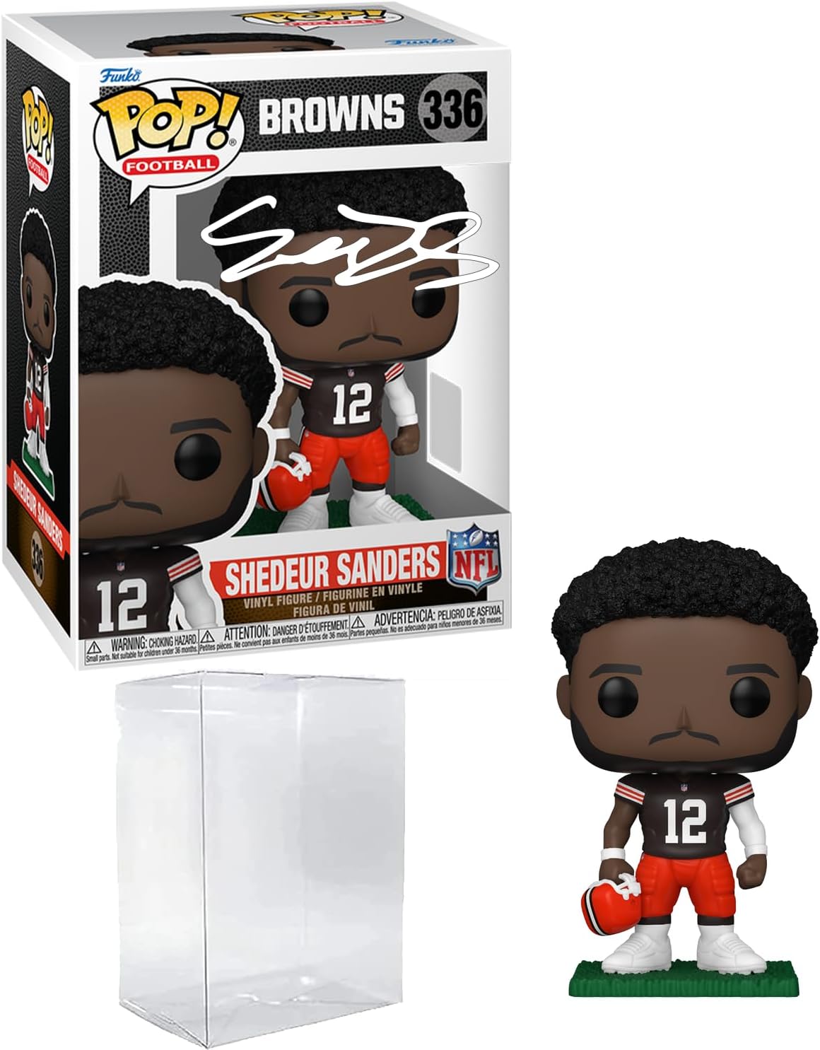 Shedeur Sanders #336 Laser Signed Funko POP! Browns + Case 4 71vImPDCzJL. AC SL1500