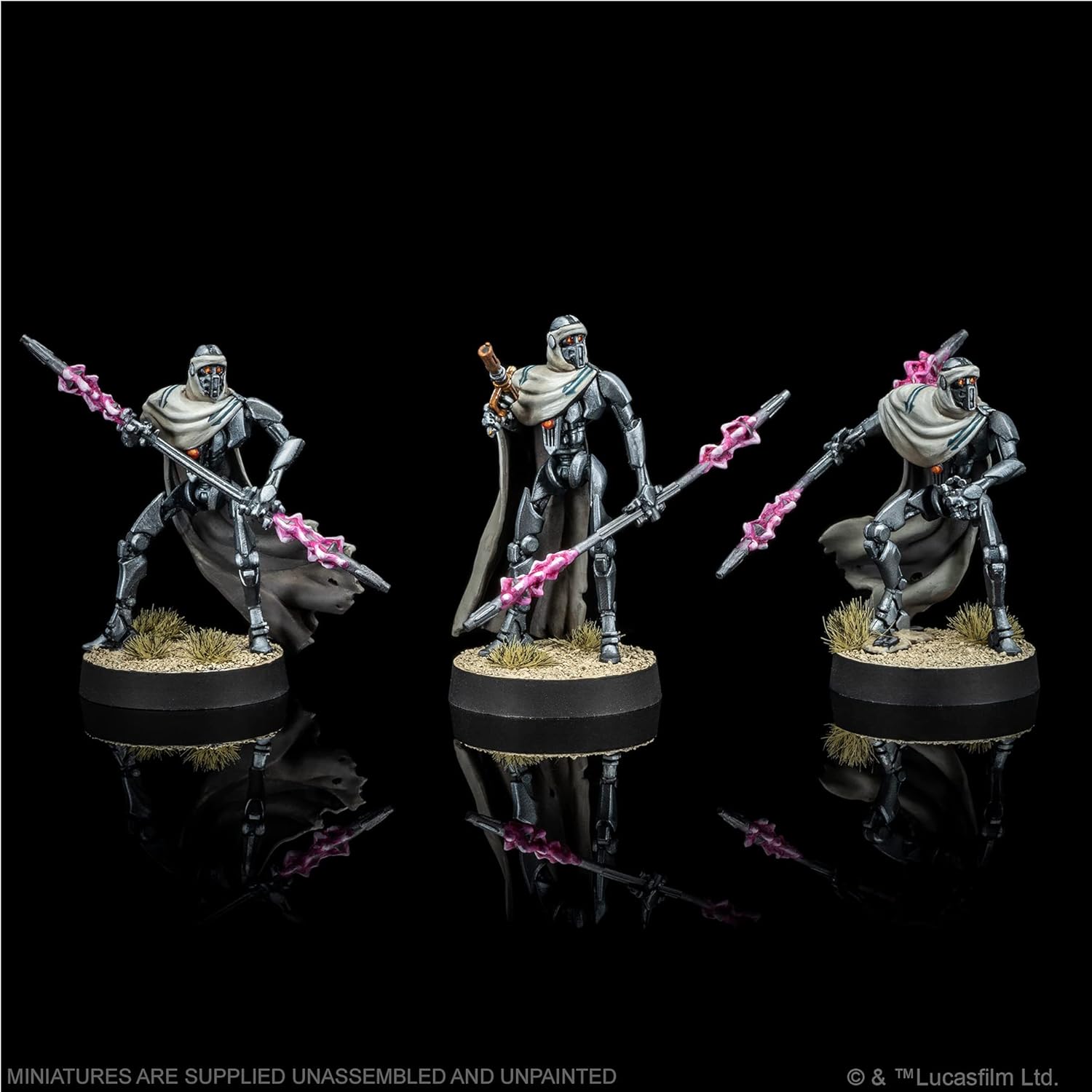 Star Wars: Legion IG-100 MagnaGuards - Tabletop Miniatures Game, Strategy Game for Kids and Adults, Ages 14+, 2 Players, 3 Hour Playtime, Made by Atomic Mass Games