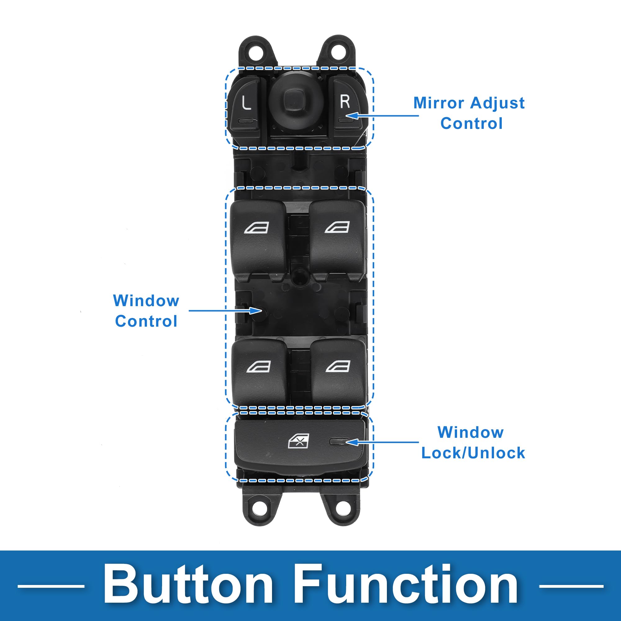Amazon.com: A ABSOPRO Power Window Switch No.31453266 Front Left