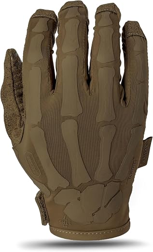 TACLAB Reaper Skeleton Gloves – Lightweight, High-Dexterity Non-Slip Gloves with Snug Fit for Airsoft, Paintball, Cycling,...