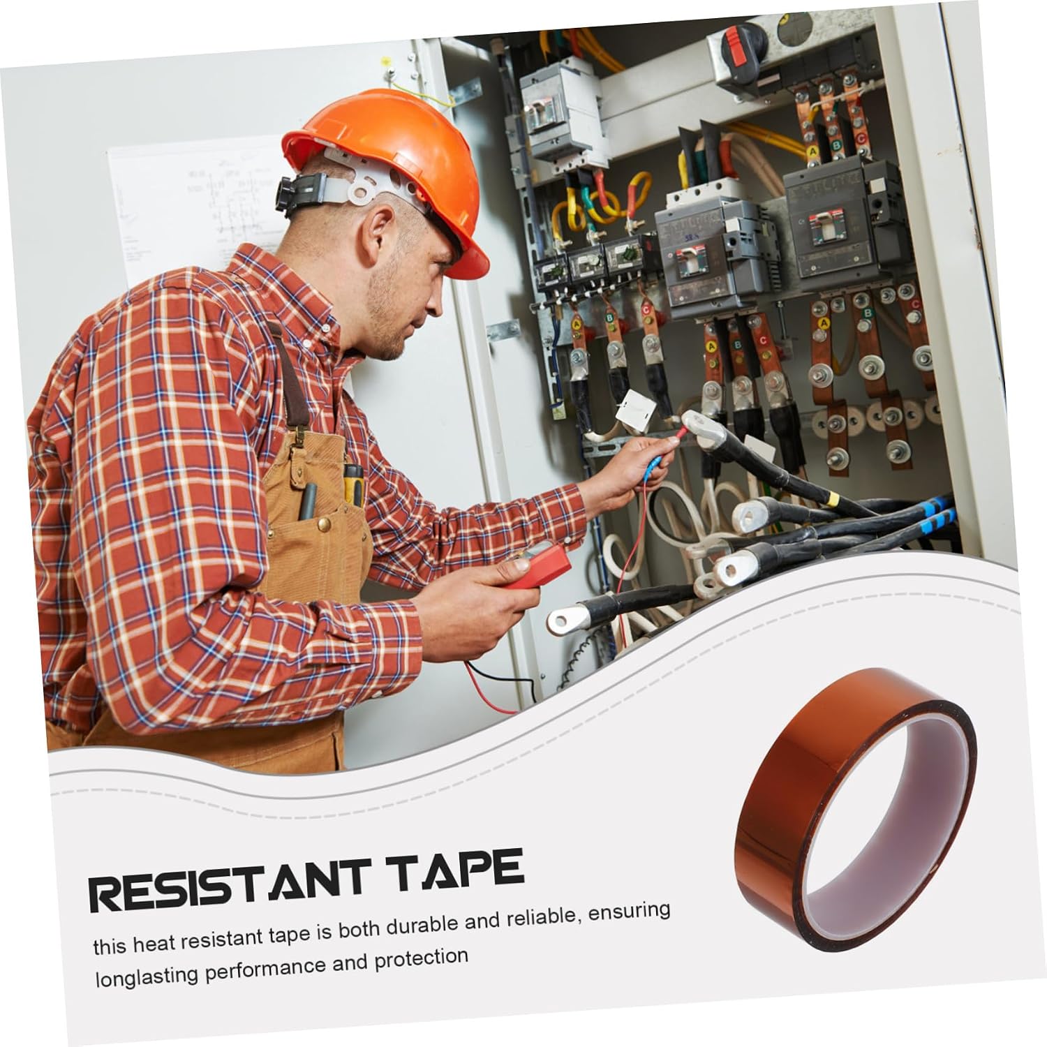 High Heat Resistant Polyimide Tape Double-Sided Adhesive Electrical Tape for Lithium Battery Protection with High Temperature Endurance