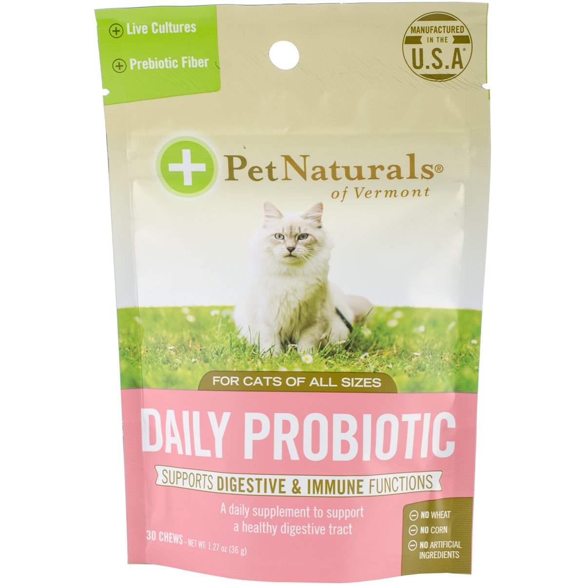 Pet Naturals of Vermont Daily Probiotic Cat Chews